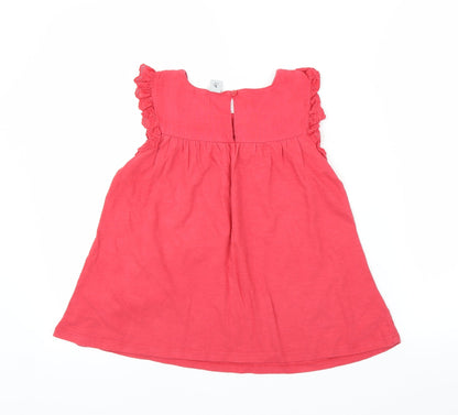 TU Girls Pink   Tunic Blouse Size 8 Years