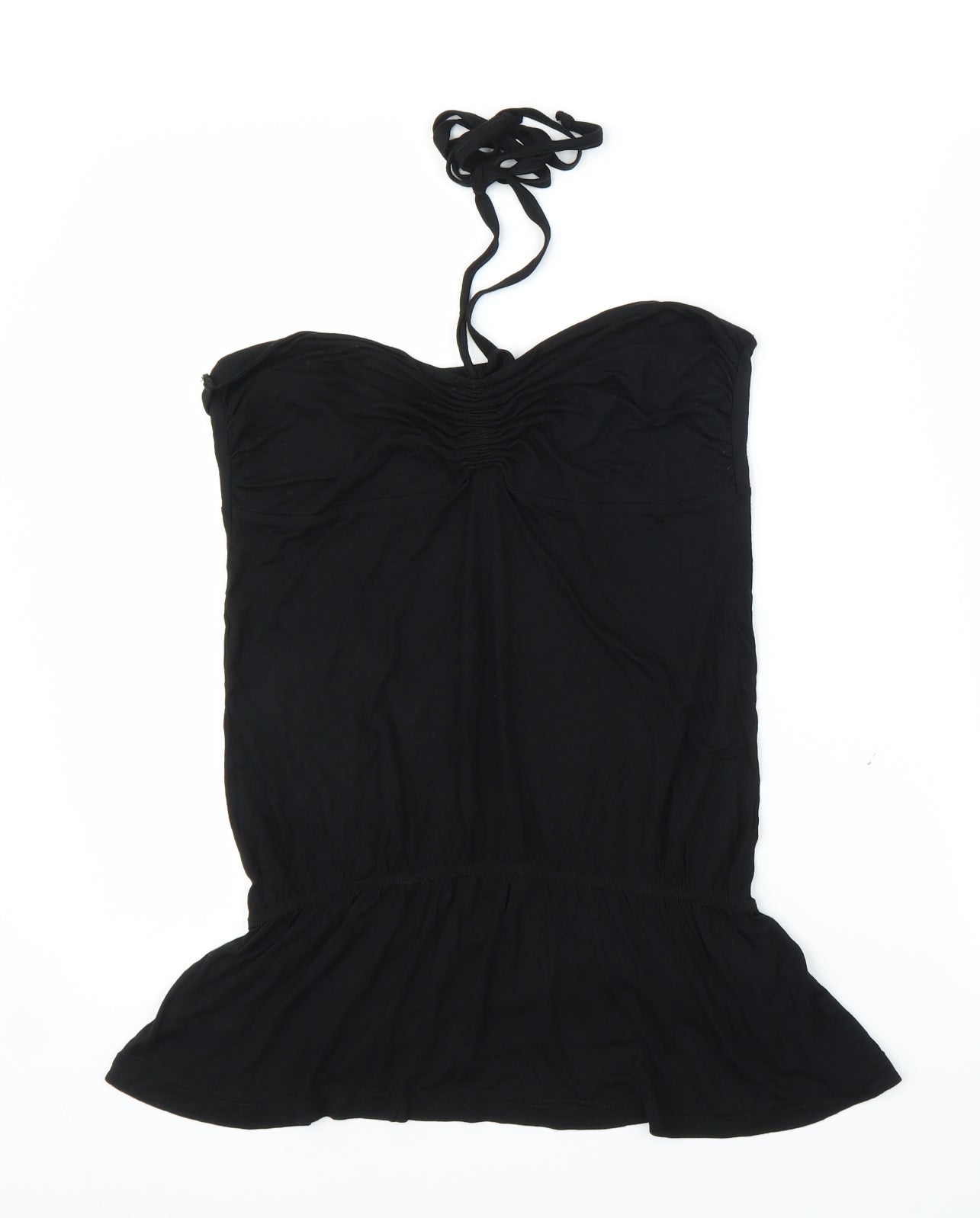 Warehouse Womens Black   Basic Blouse Size 14