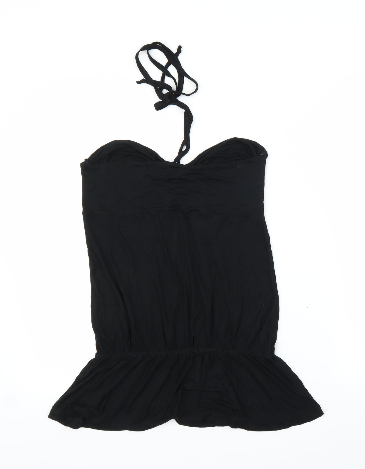Warehouse Womens Black   Basic Blouse Size 14