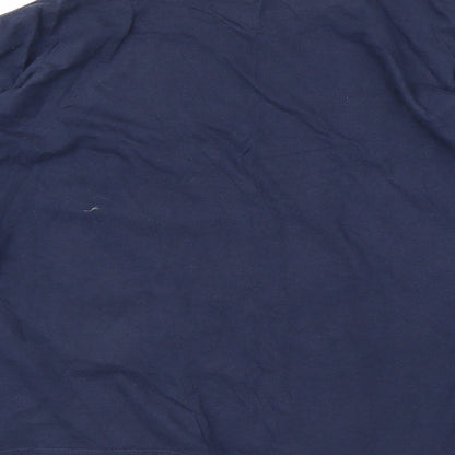 Matalan Boys Blue Solid   Pyjama Top Size 13 Years  - Dinosaur