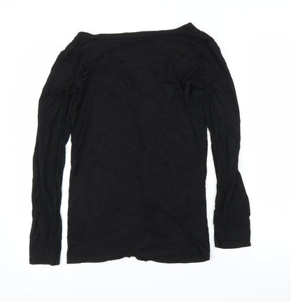 Effect Womens Black   Cardigan Jumper Size S