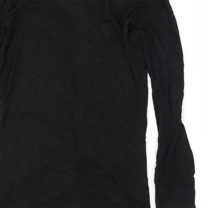 Effect Womens Black   Cardigan Jumper Size S
