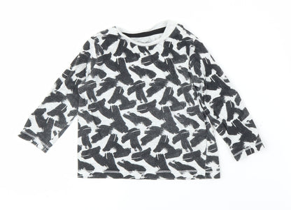F&F Boys Grey   Basic T-Shirt Size 6-9 Months
