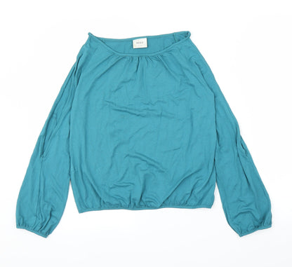 Womens UK Size 10 NEXT Green Basic Blouse