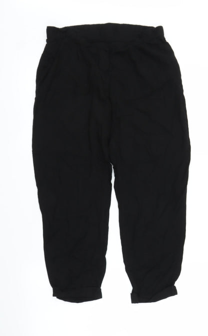 H&M Womens Black   Bloomer Trousers Size 8 L21 in