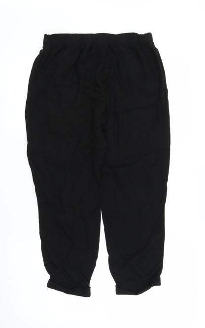 H&M Womens Black   Bloomer Trousers Size 8 L21 in