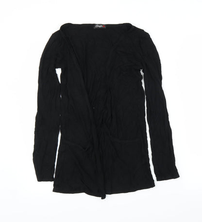 Style Womens Black   Cardigan Jumper Size M