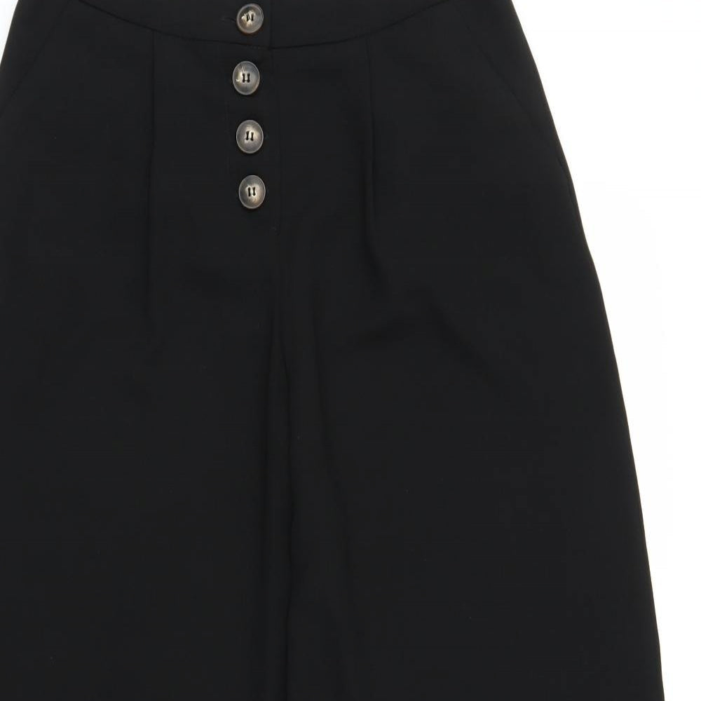 Primark Womens Black   Capri Trousers Size 10 L22 in