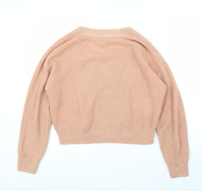 H&M Womens Pink   Pullover Jumper Size S