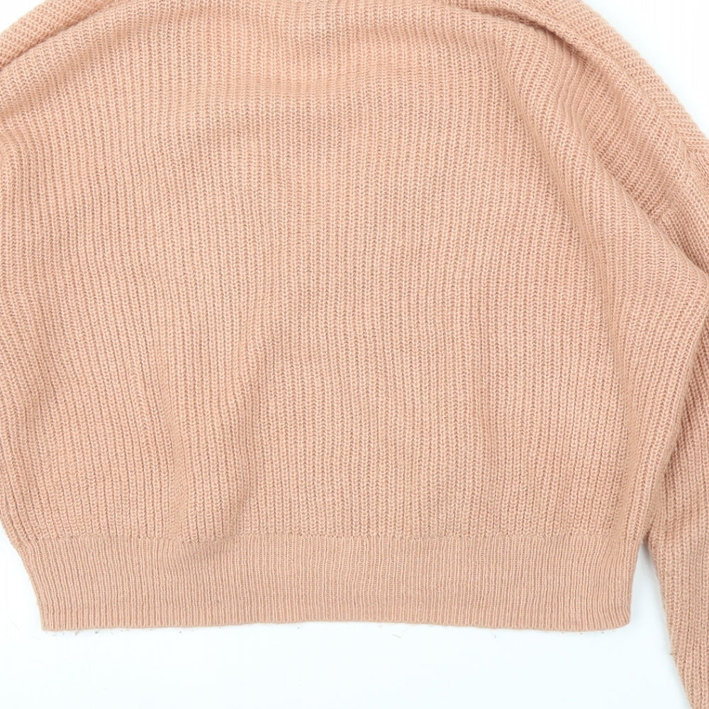 H&M Womens Pink   Pullover Jumper Size S
