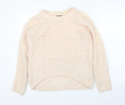 New Look Womens Pink   Pullover Jumper Size 8