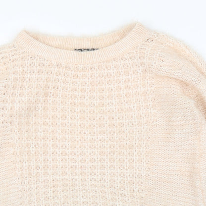 New Look Womens Pink   Pullover Jumper Size 8