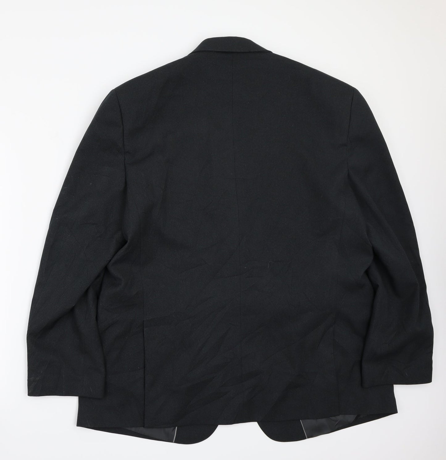 Mens UK Size 42 Greenwoods Regular Black Suit Jacket