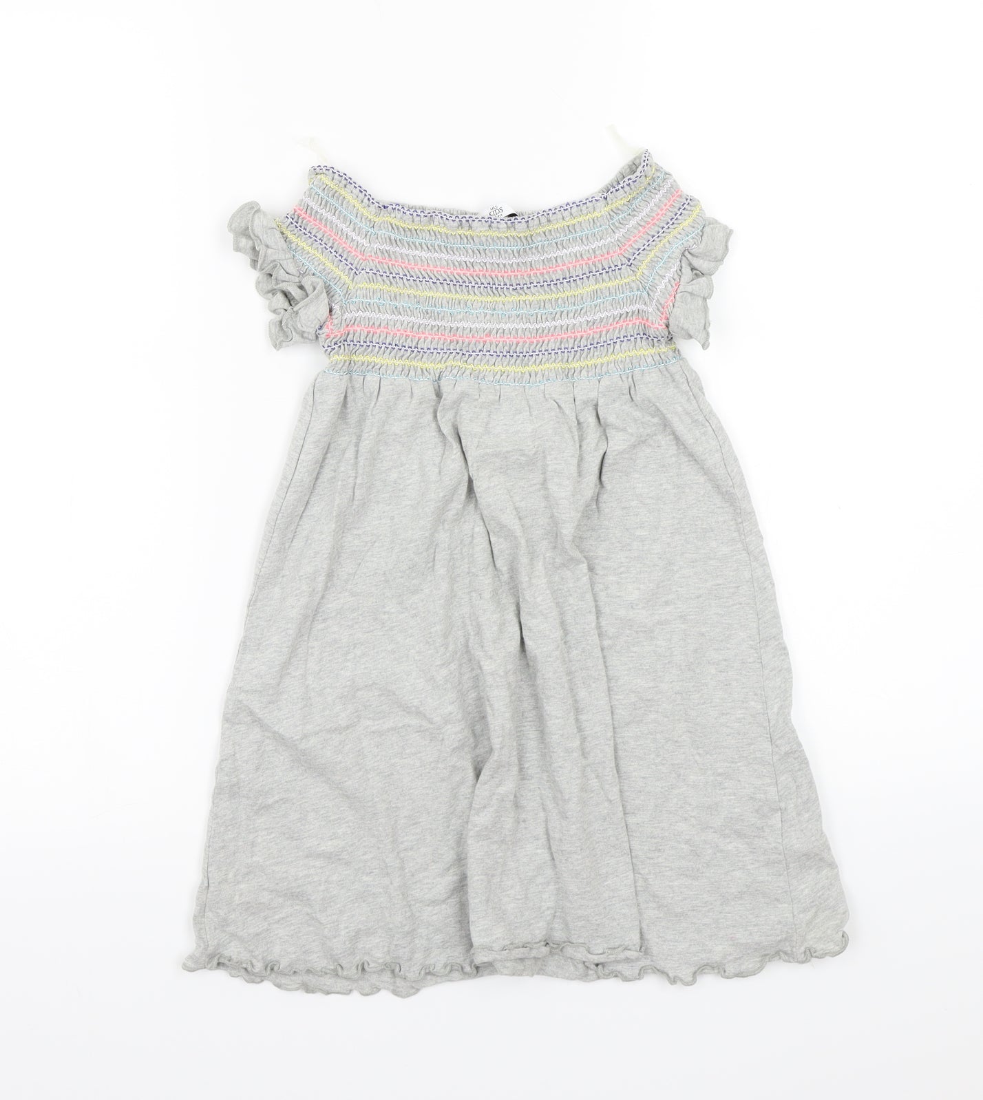 Marks and Spencer Girls Grey   A-Line  Size 5-6 Years