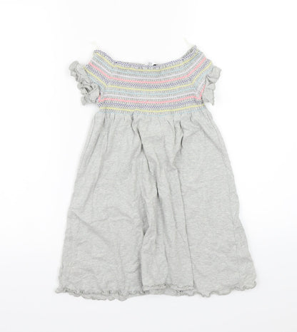 Marks and Spencer Girls Grey   A-Line  Size 5-6 Years