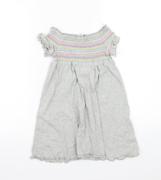 Marks and Spencer Girls Grey   A-Line  Size 5-6 Years