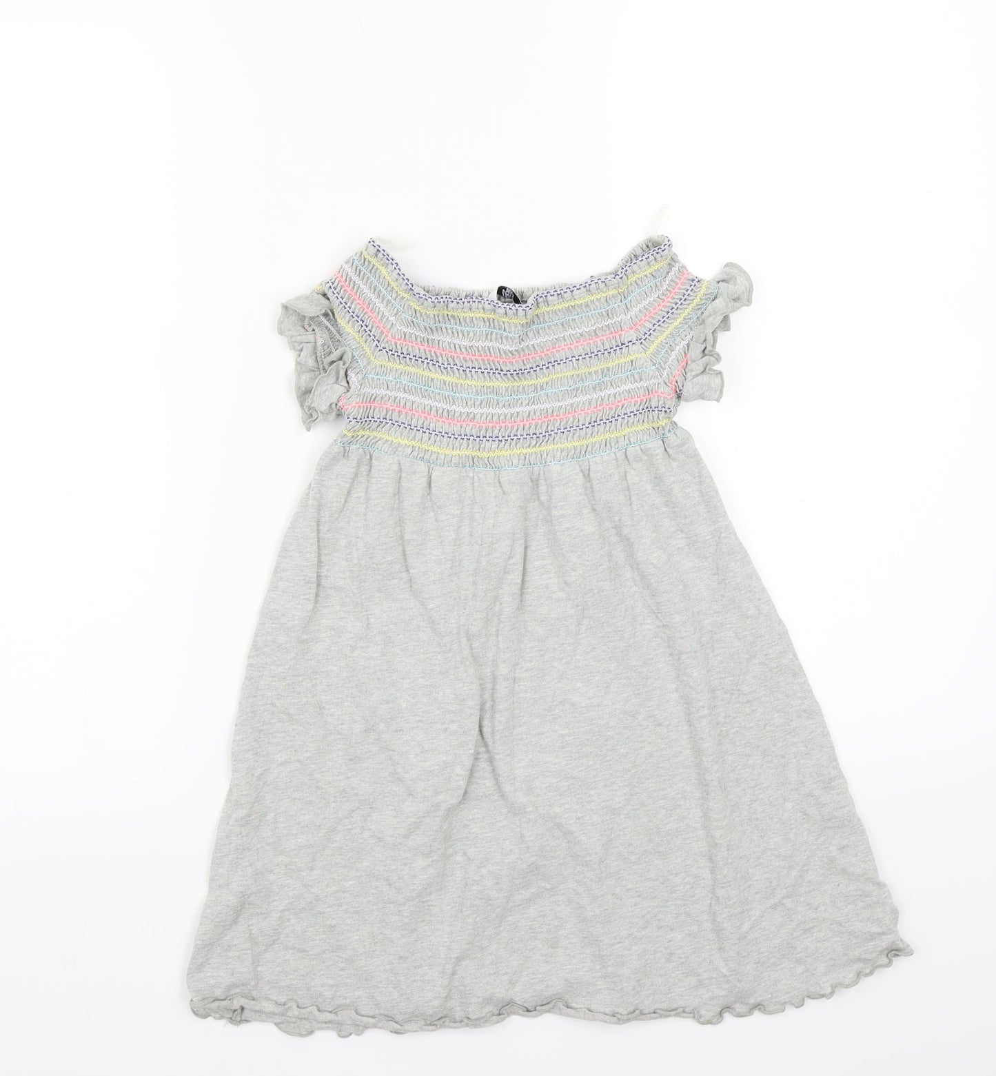 Marks and Spencer Girls Grey   A-Line  Size 5-6 Years