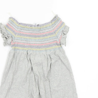 Marks and Spencer Girls Grey   A-Line  Size 5-6 Years