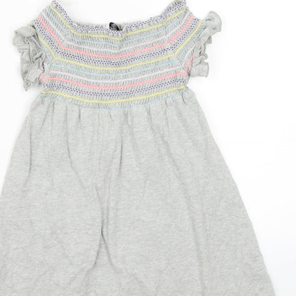 Marks and Spencer Girls Grey   A-Line  Size 5-6 Years