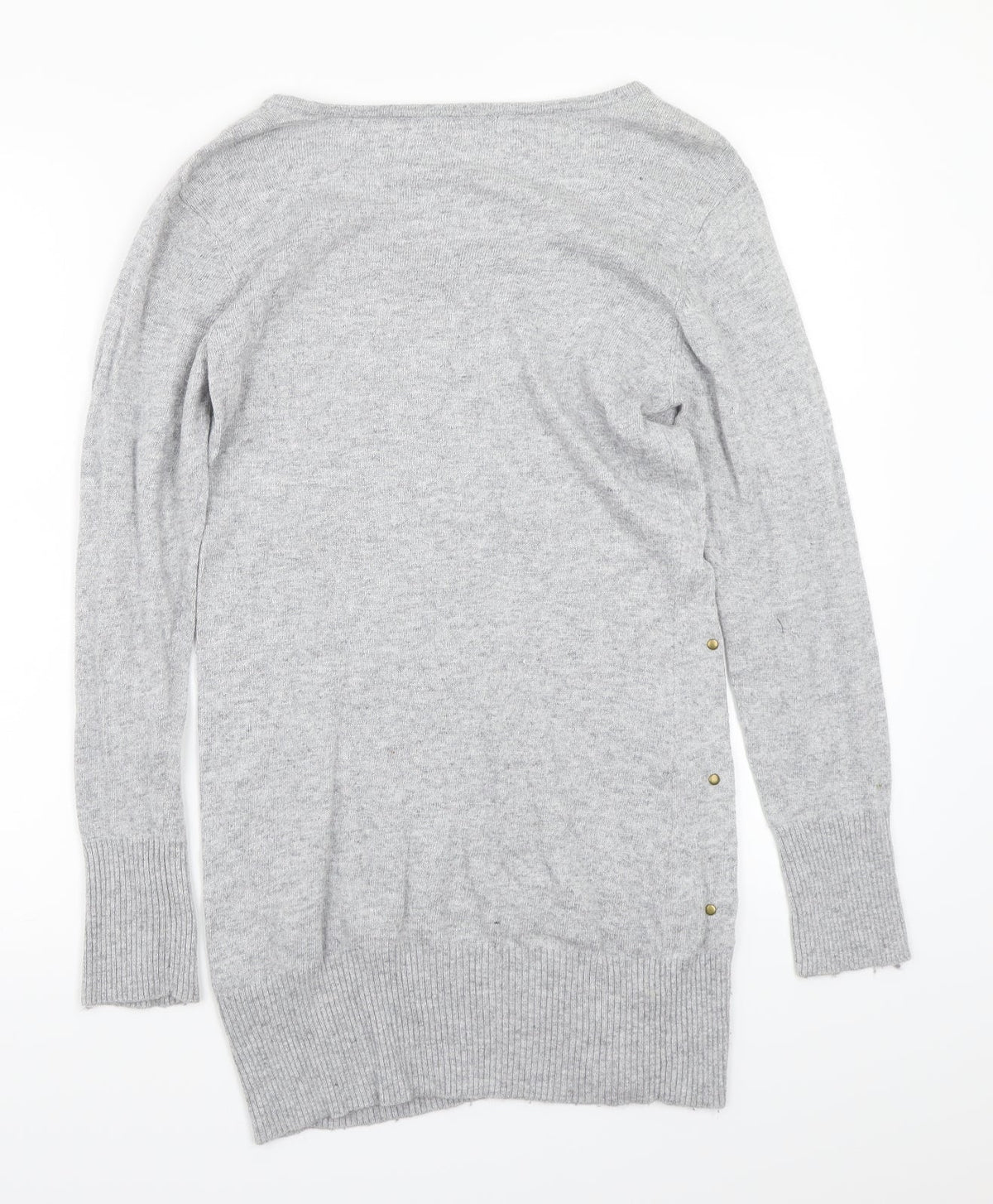 M&Co Womens Grey   Pullover Jumper Size L