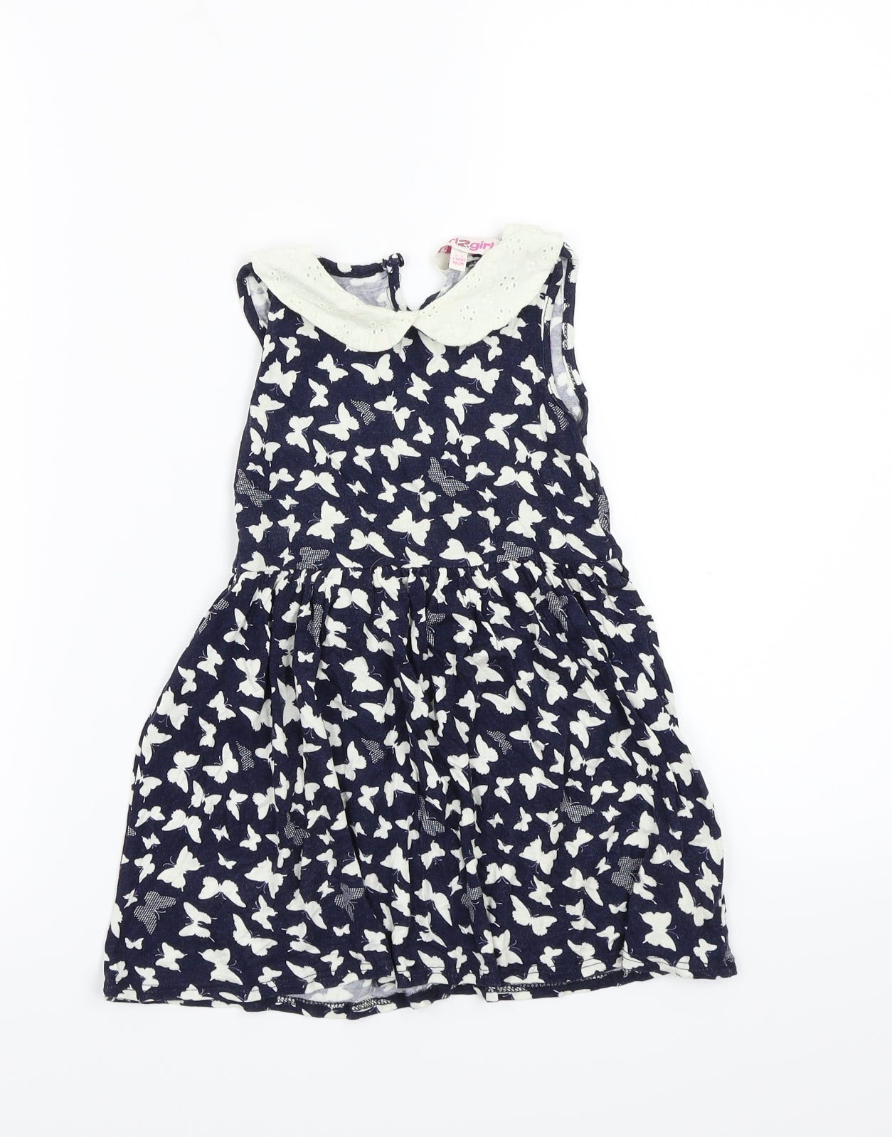 Girl2girl Girls Blue Animal Print  A-Line  Size 2-3 Years