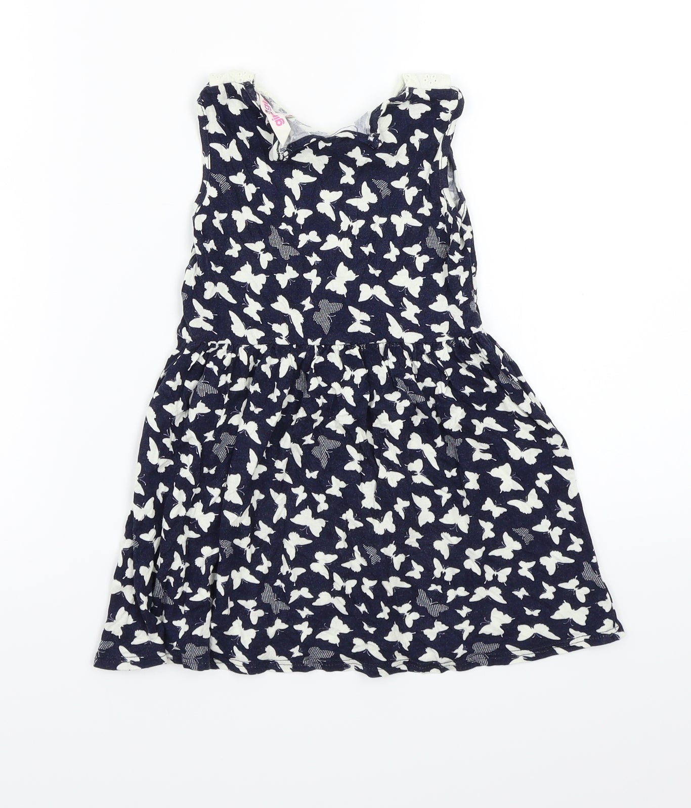 Girl2girl Girls Blue Animal Print  A-Line  Size 2-3 Years