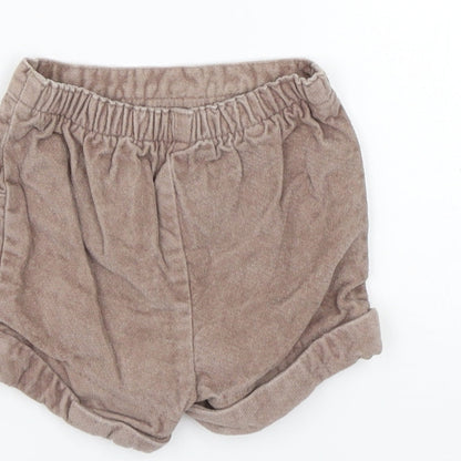 Baby Boutique Girls Brown   Cropped Trousers Size 0-3 Months