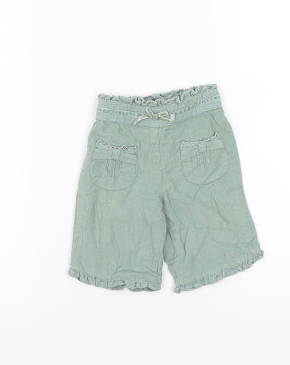 Monsoon Girls Green   Capri Trousers Size 0-3 Months