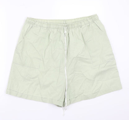 Womens UK Size 20 Preworn Regular Fit Bermuda Shorts