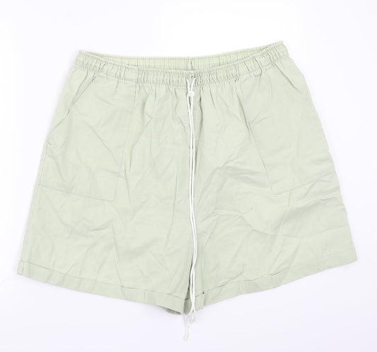 Womens UK Size 20 Preworn Regular Fit Bermuda Shorts