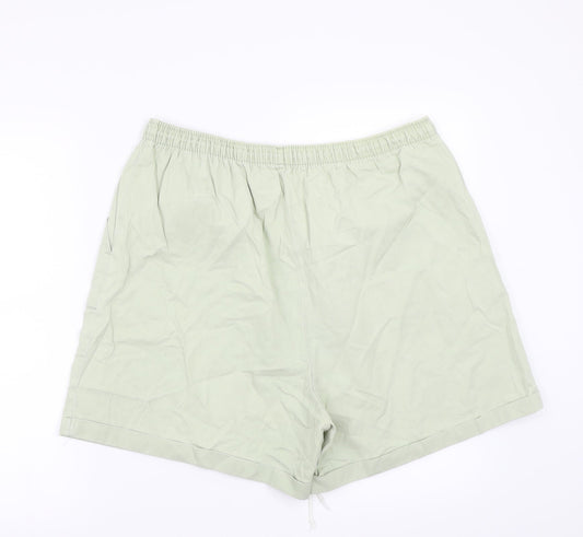 Womens UK Size 20 Preworn Regular Fit Bermuda Shorts