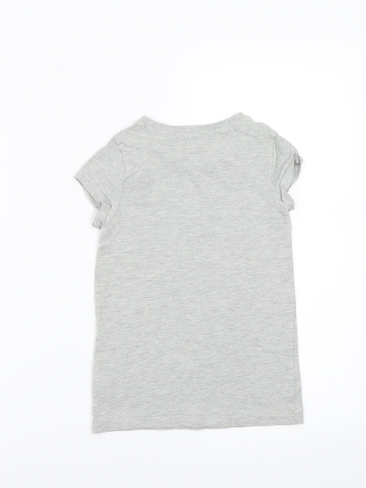 Next Girls Grey   Basic T-Shirt Size 7 Years