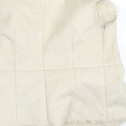 New Look Womens Beige   Gilet Waistcoat Size 12