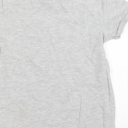 Next Girls Grey   Basic T-Shirt Size 7 Years