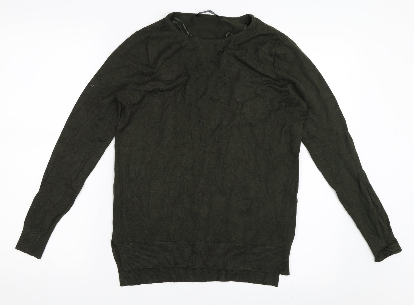 Peacocks Womens Green   Pullover Jumper Size 10