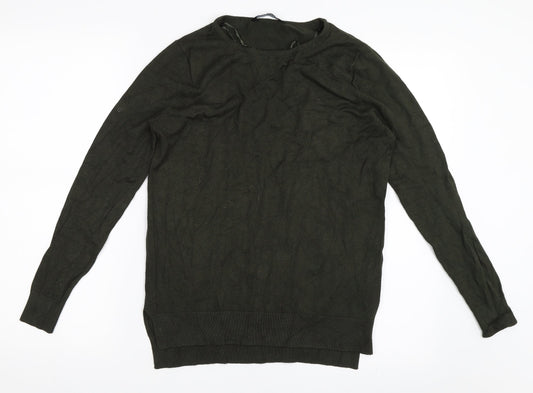 Peacocks Womens Green   Pullover Jumper Size 10