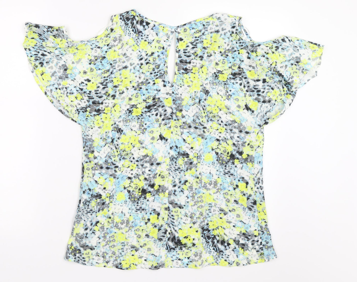 Womens UK Size 8 Marks and Spencer Yellow Basic Blouse