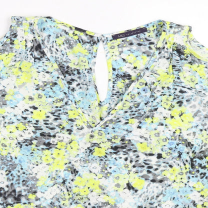 Womens UK Size 8 Marks and Spencer Yellow Basic Blouse