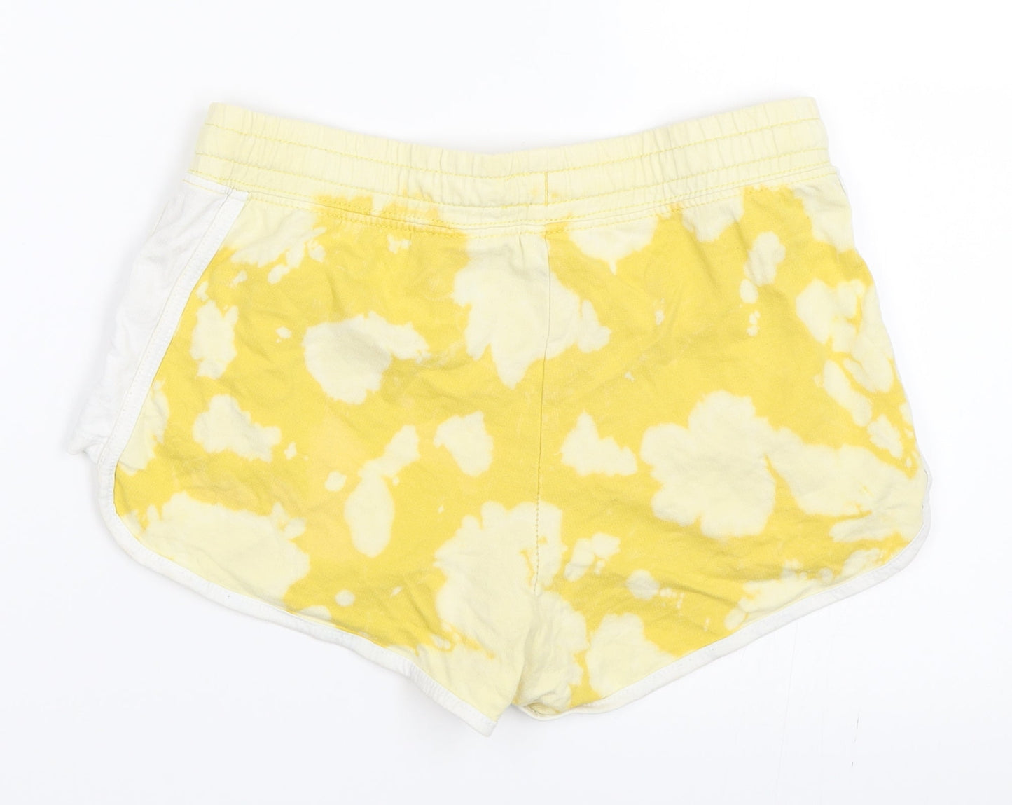 H&M Girls Yellow   Hot Pants Shorts Size 11-12 Years