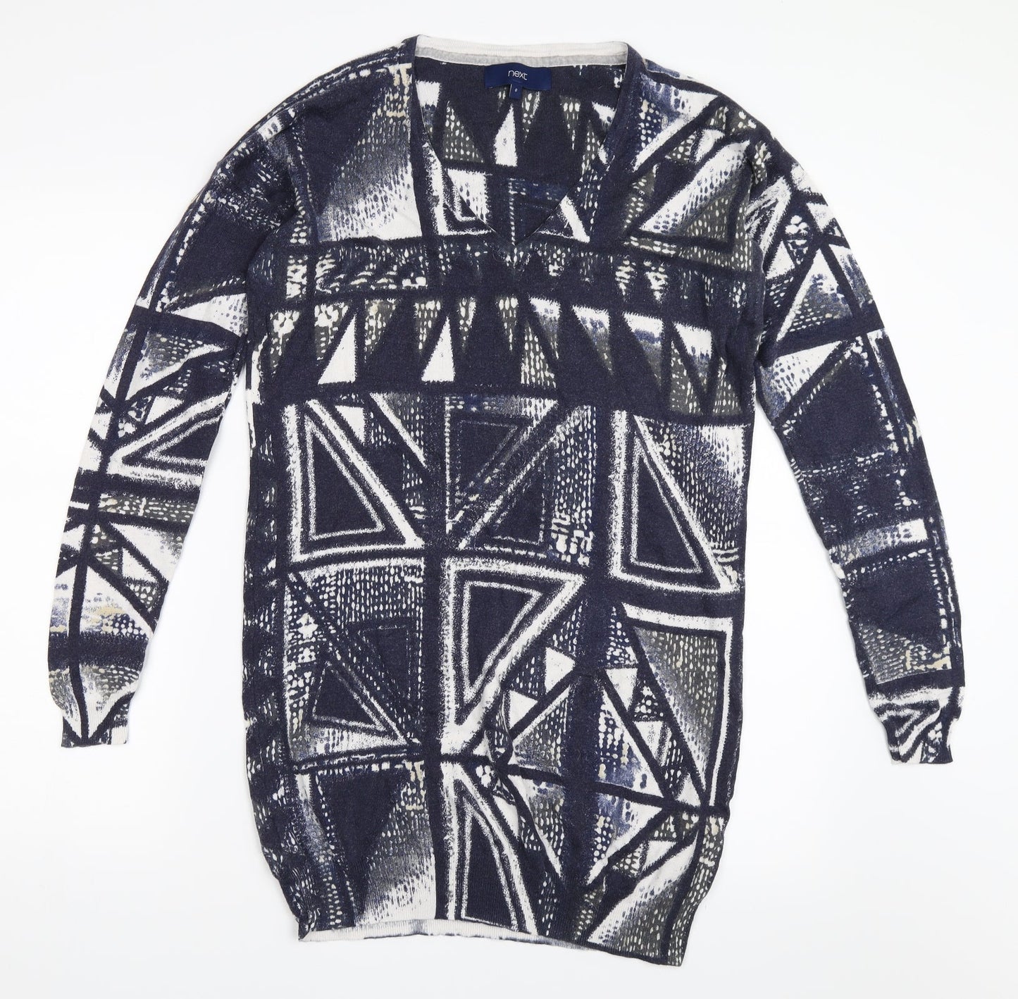 NEXT Womens Blue   Jumper Dress  Size 8