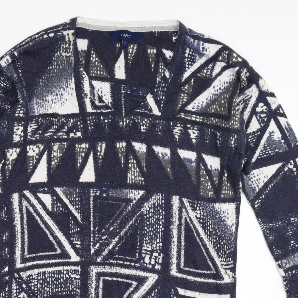 NEXT Womens Blue   Jumper Dress  Size 8