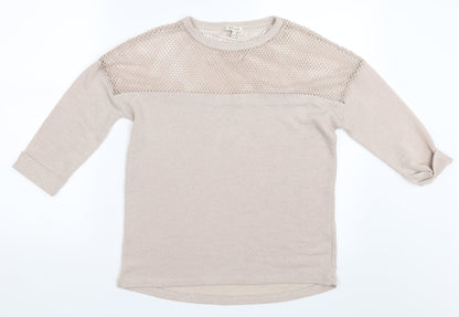 River Island Womens Beige   Pullover Jumper Size 10