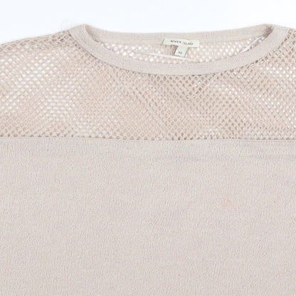 River Island Womens Beige   Pullover Jumper Size 10