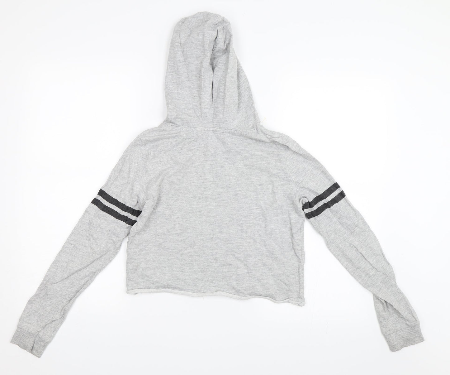 H&M Girls Grey   Pullover Hoodie Size 12-13 Years