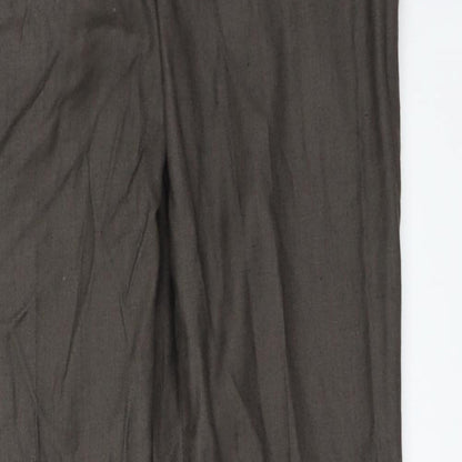 Yaly Couture  Womens Brown   Trousers  Size 28 in L25 in