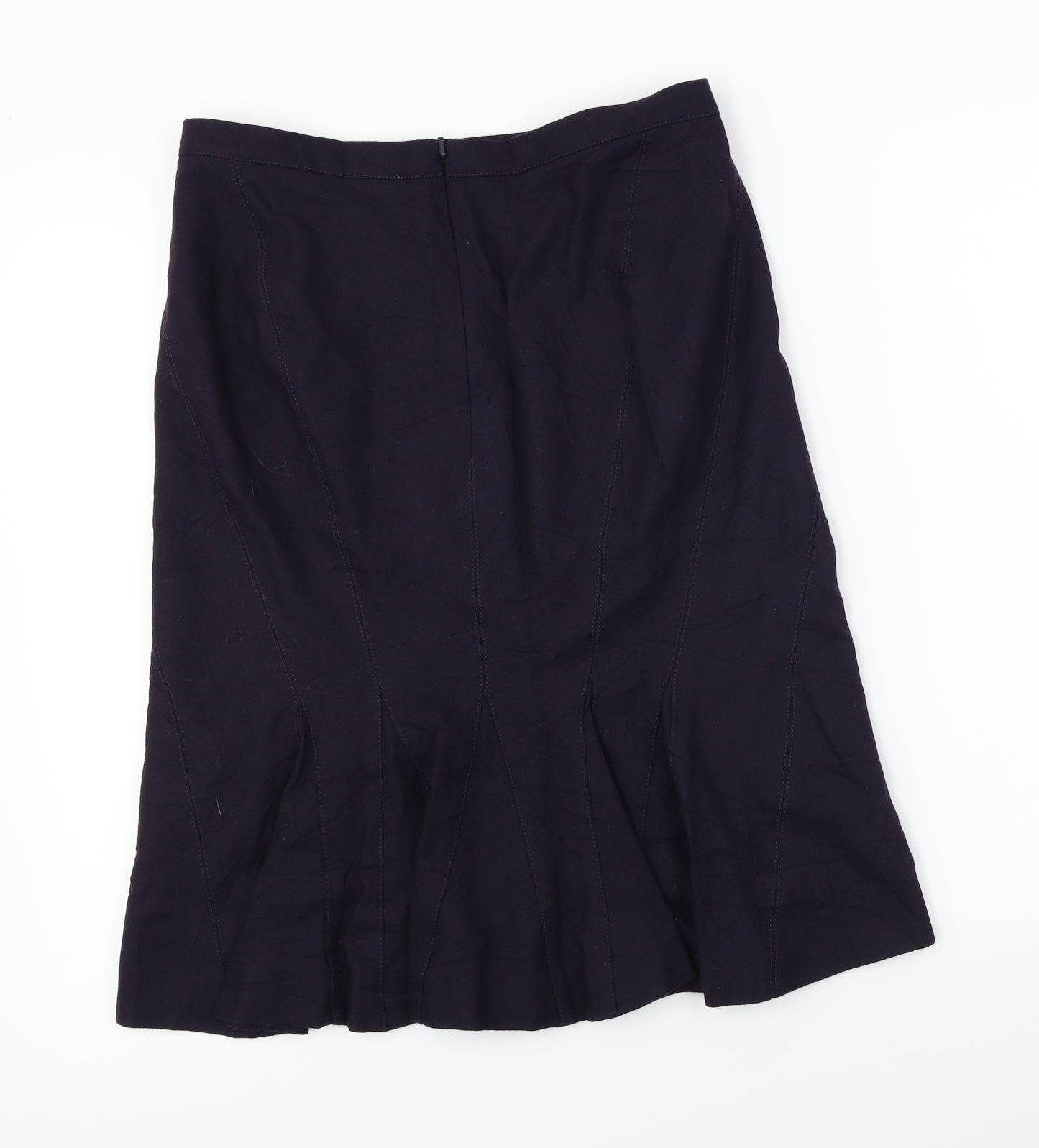 keu Womens Purple   A-Line Skirt Size 12