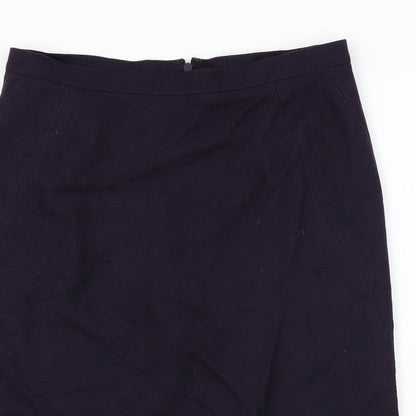 keu Womens Purple   A-Line Skirt Size 12