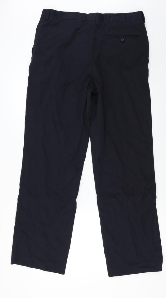 Preworn Mens Blue   Trousers  Size 36 in L30 in