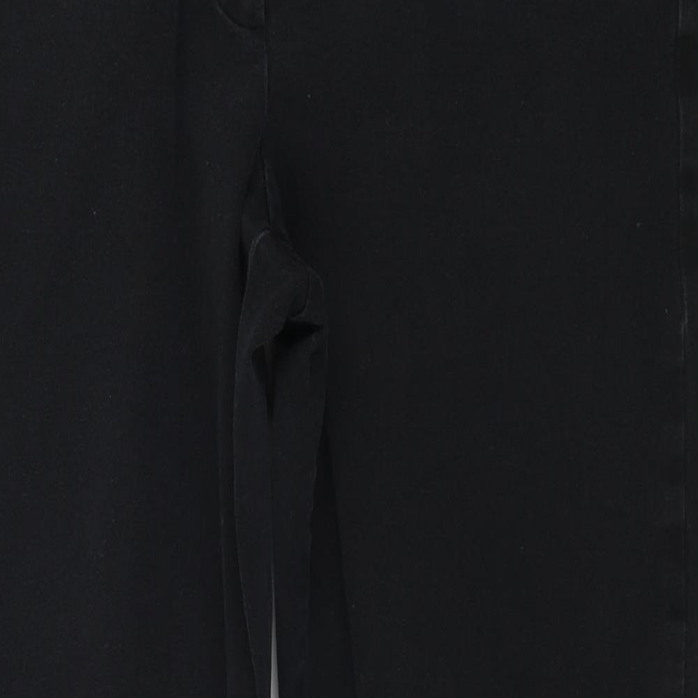 ultra skinny Womens Black   Straight Jeans Size 14 L24 in
