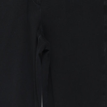 ultra skinny Womens Black   Straight Jeans Size 14 L24 in